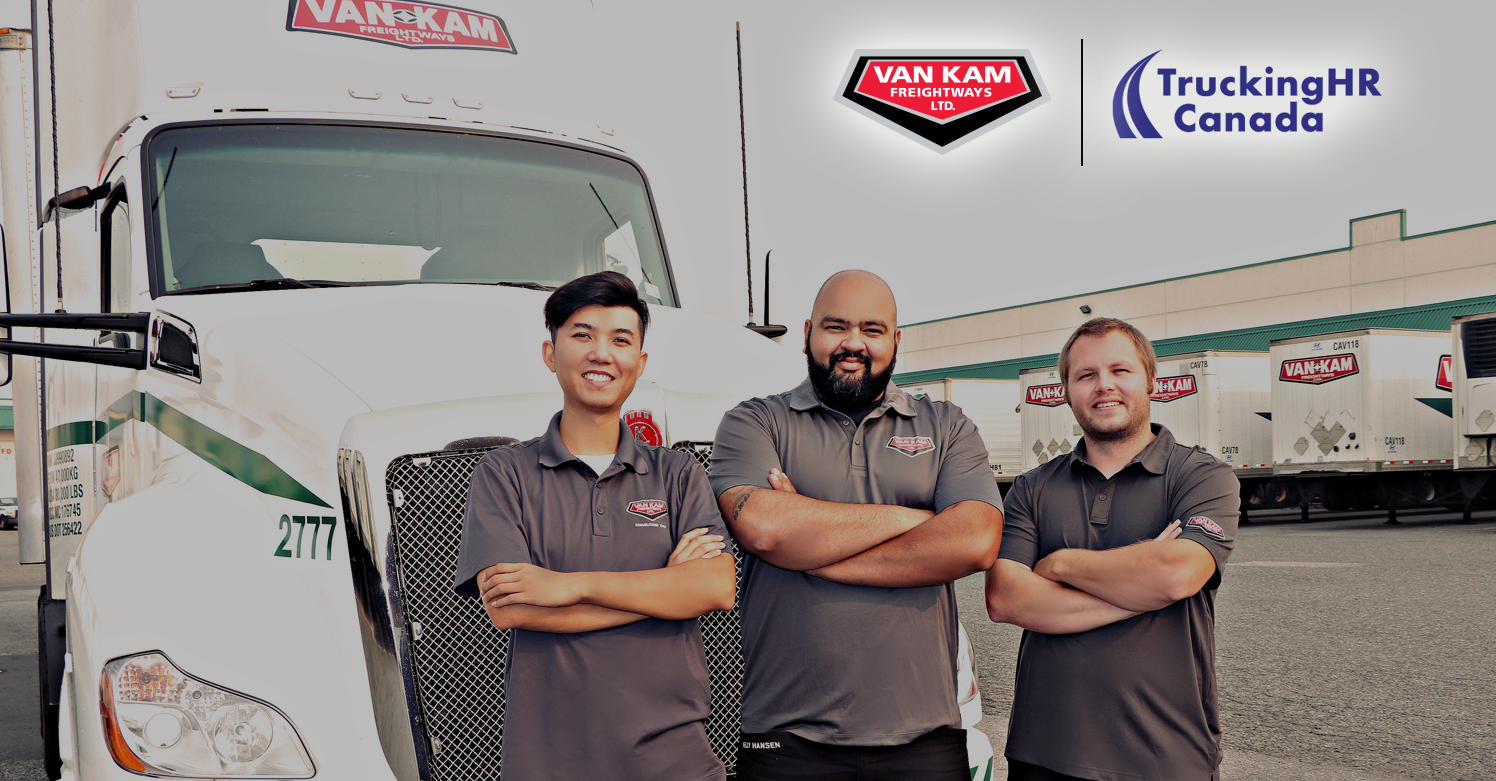 VAN KAM COLLABORATES WITH TRUCKING HR CANADA AND TEAMSTERS UNION FOR DRIVER TRAINING GRANT